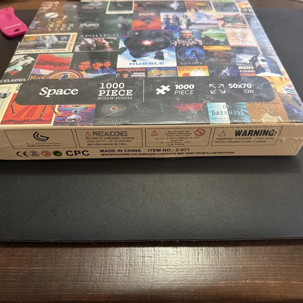 Space 1000 Piece Jigsaw Puzzle New Sealed!